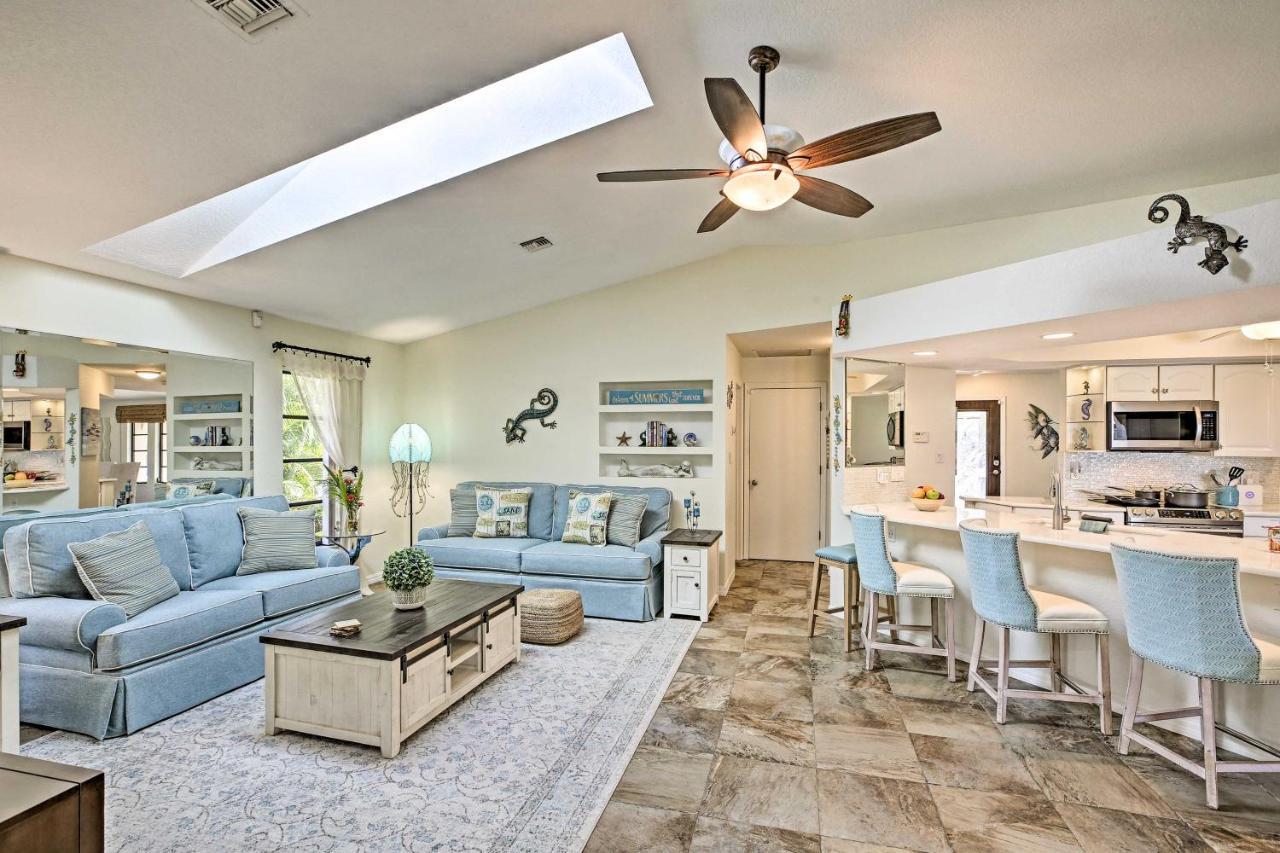 Canal Waterfront Home With Private Pool And Dock! Punta Gorda Exteriör bild